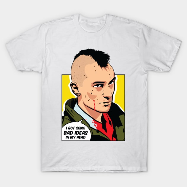 Taxi Driver T-Shirt by portraiteam